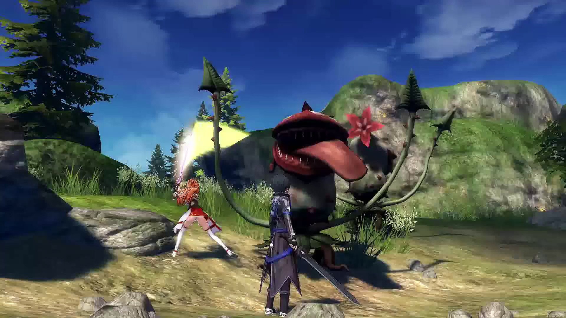 Sword Art Online Hollow Realization Ps4 Ps Vita Trailer Video Dailymotion