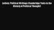 Read Leibniz: Political Writings (Cambridge Texts in the History of Political Thought) Ebook