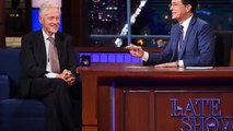 Bill Clinton Praises Donald Trump on ‘Late Show’ ‘He’s the Most Interesting Character Out There’