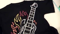 T-Shirt guitare électrique démo