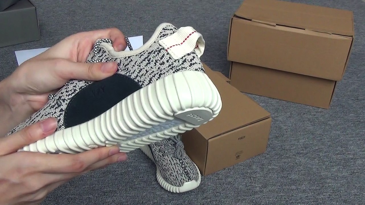 Authentic Adidas Yeezy 350 Boost Low Grey GS