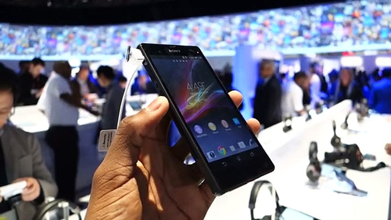 Sony Xperia Z at CES 2013!