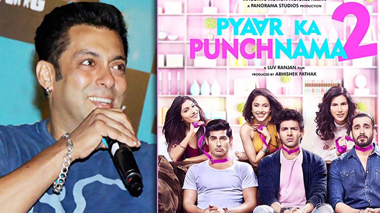 Salman Khan Promotes PYAAR KA PUNCHNAMA 2