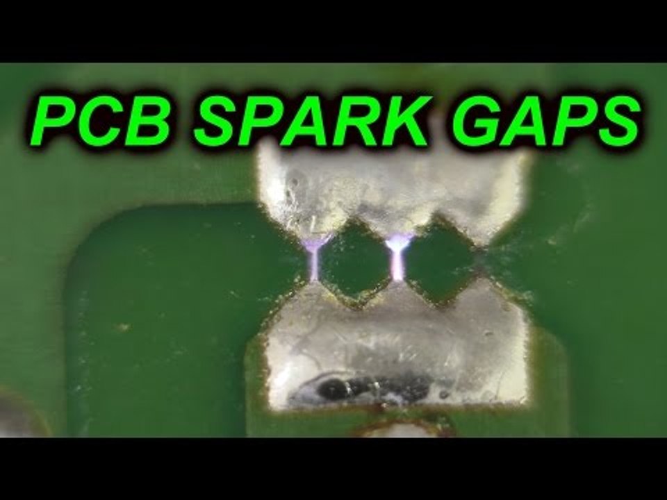 EEVblog #678 - What is a PCB Spark Gap?