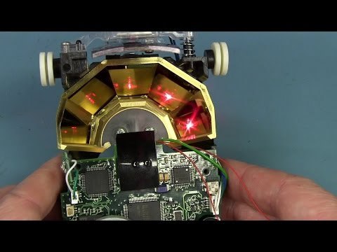 EEVblog #637 - Omni Directional Laser Barcode Scanner Teardown