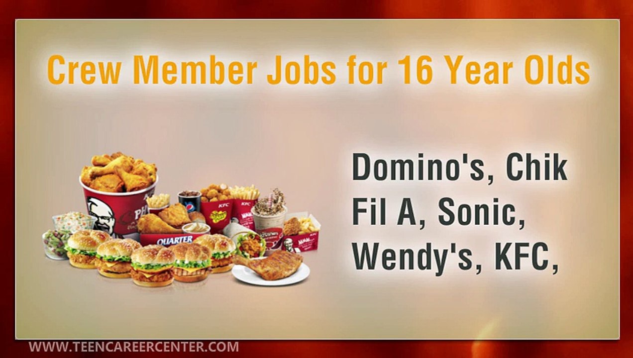 Two Dozen Jobs for 16 Year Olds