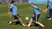 FC Barcelona training session: Work continues at Ciutat Esportiva