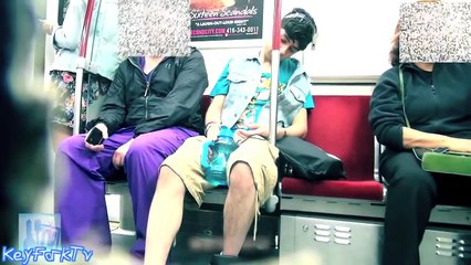 Sleeping through the Last Stop (Social Experiment) BLACK vs WHITE