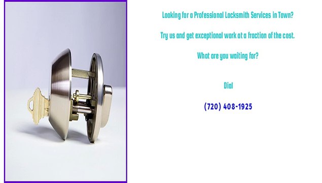 24 Hour Locksmith Services in Evergreen, CO