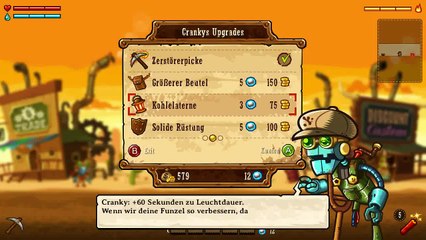 Let's Play Steamworld Dig - Folge 8 - Dynamit, Pilzehüpfen und Flaschenwerfen