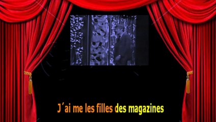 Karaoké Jacques Dutronc - J'aime les filles