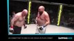 Un combattant de MMA se fait dessus en plein combat