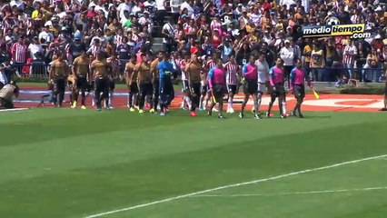 El gol de Pumas vs Chivas (1-0)