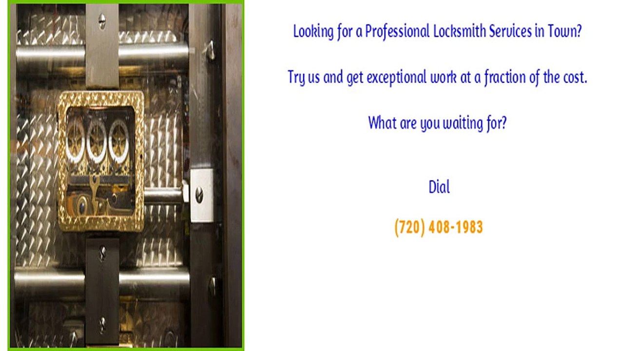Locksmith Services in Firestone, CO