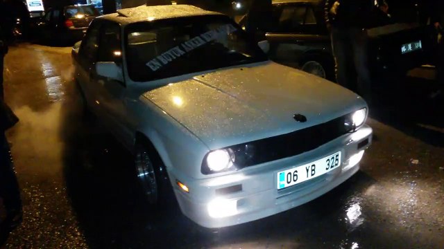 bmw E30 3.30 ci Ankara bmw meeting Drift Show Turkey