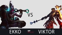 [Highlights] Ekko VS Viktor - KT Nagne VS EDG Nice, KR LOL SoloQ