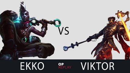 Ekko VS Viktor - KT Nagne VS EDG Nice, KR LOL Challenger