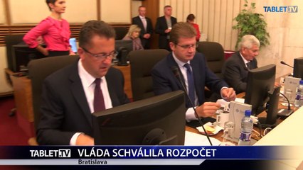 VLADA SCHVALILA ROZPOCET