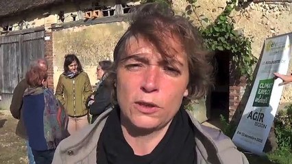 EELV lance sa campagne chez le paysan maire de Prunoy en Puisaye