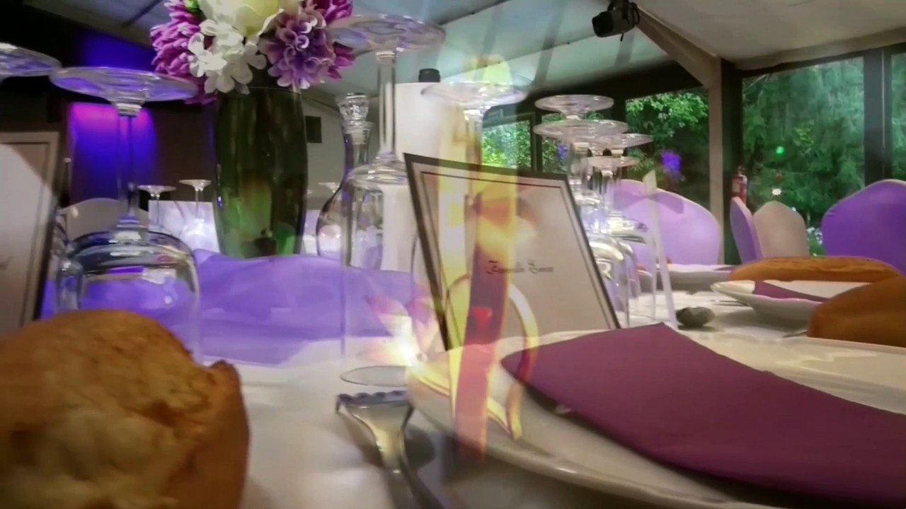 Extrait de réalisation de film de mariage, les tables mariage