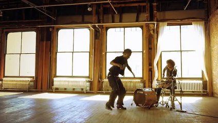 Jo Jo Mayer with Tap Dancer