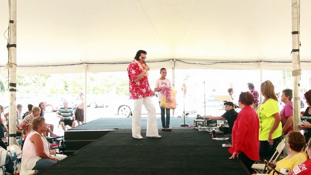 George Silva sings 'Blue Hawaii' Elvis Week 2015