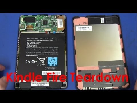 Amazon Kindle Fire Tablet Teardown - EEVblog #219