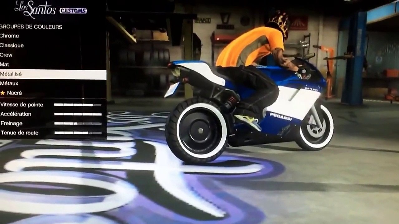 GTA 5 Tuto Peinture pour moto