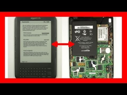 Amazon Kindle 3 3G/GSM/WiFi 6 TEARDOWN - EEVblog #109