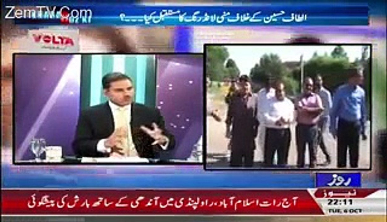 MIAN ATEEQ ON ROZE T.V IN KHABAR ROZE KI 6 OCT 2015