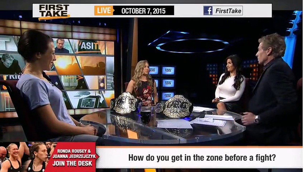 ESPN First Take - Ronda Rousey "I'm The Best Fighter"