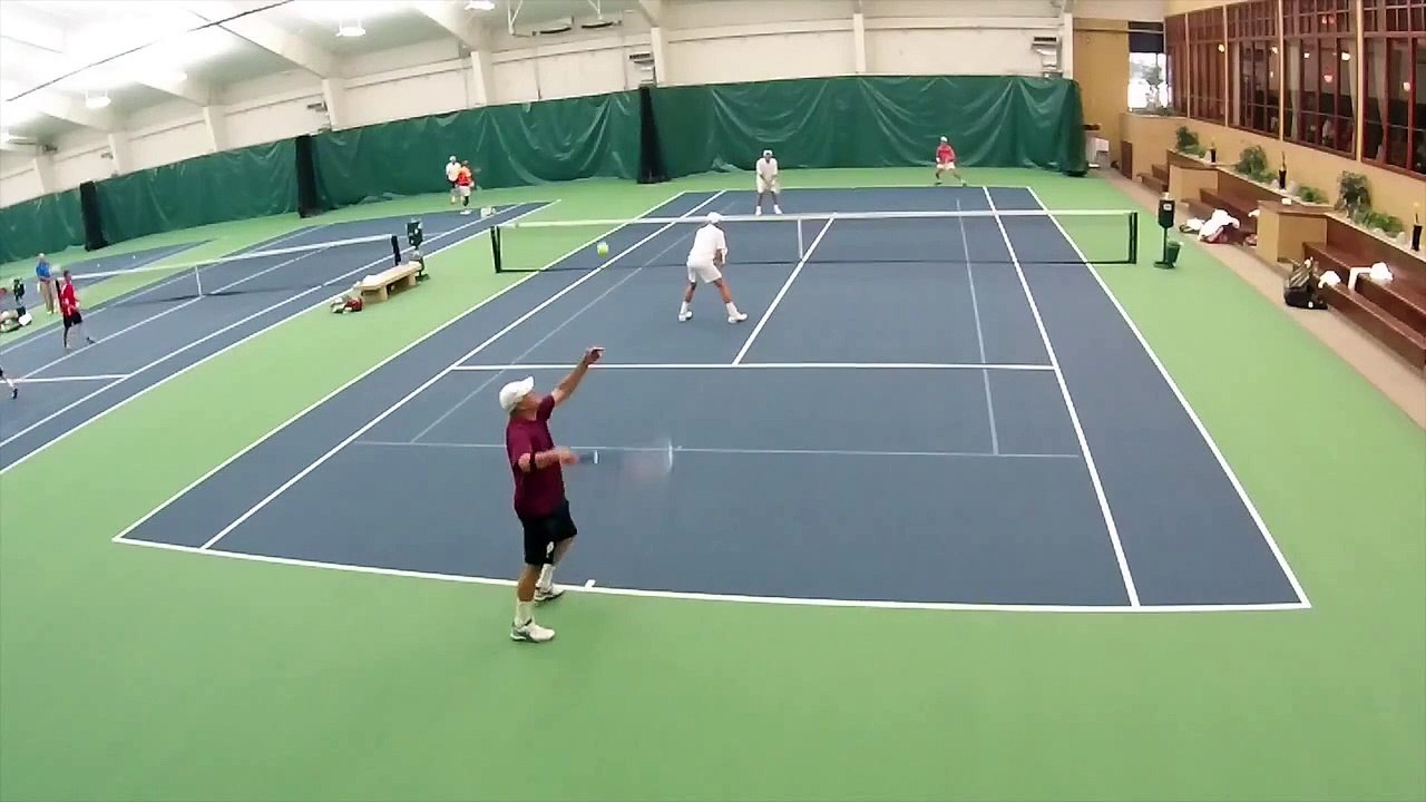 Tennis Doubles Strategy - "What's The Right Shot" #76 - The ANSWER!