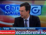 Fernando Torres sostiene que endurecimiento de penas no es la solución para consumo y tráfico de drogas en Ecuador