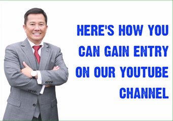 How to Join the Raffle Promo via YouTube