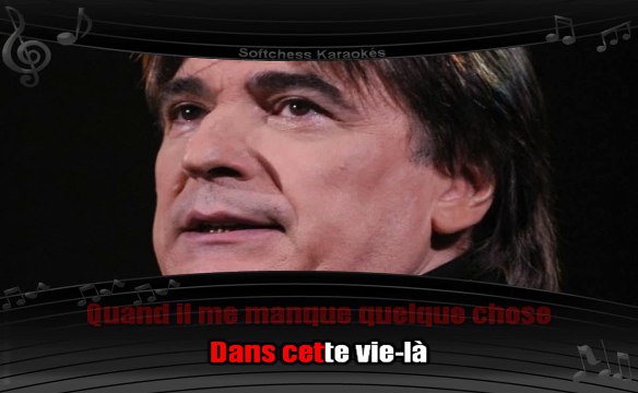 Karaoké Serge Lama - La vie, lilas
