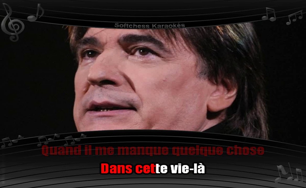 Karaoké Serge Lama - La vie, lilas