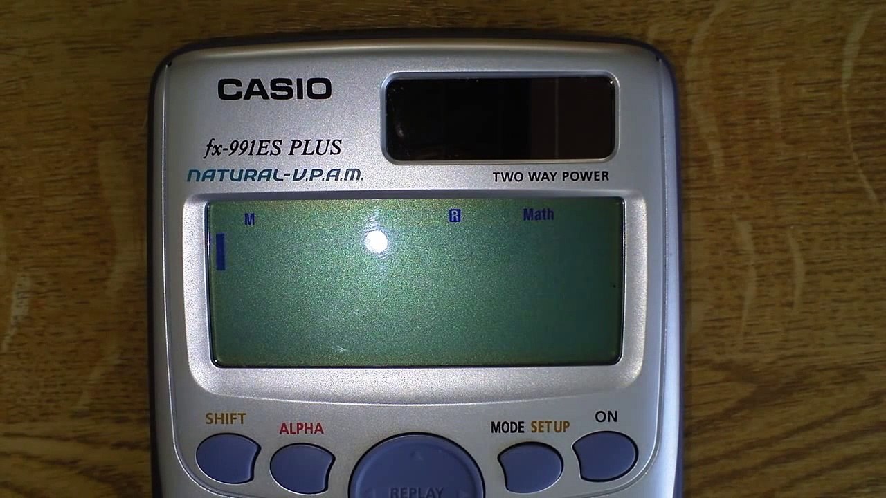 How to calculate  Definite Integration on Casio fx991ES Plus