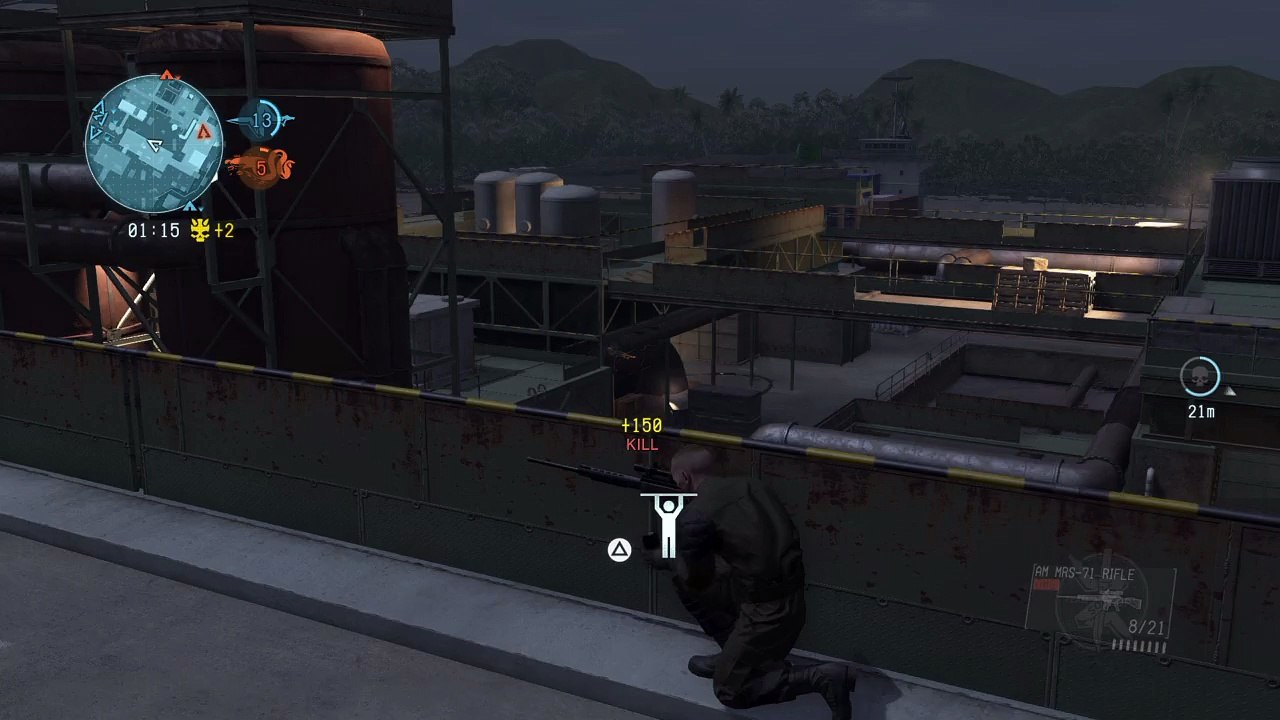 MGO3: Boom, running shot
