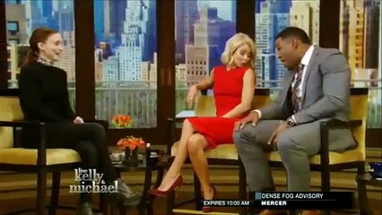 Rooney Mara talks 'Pan' on Live! with Kelly and Michael (Oct 7th, 2015)