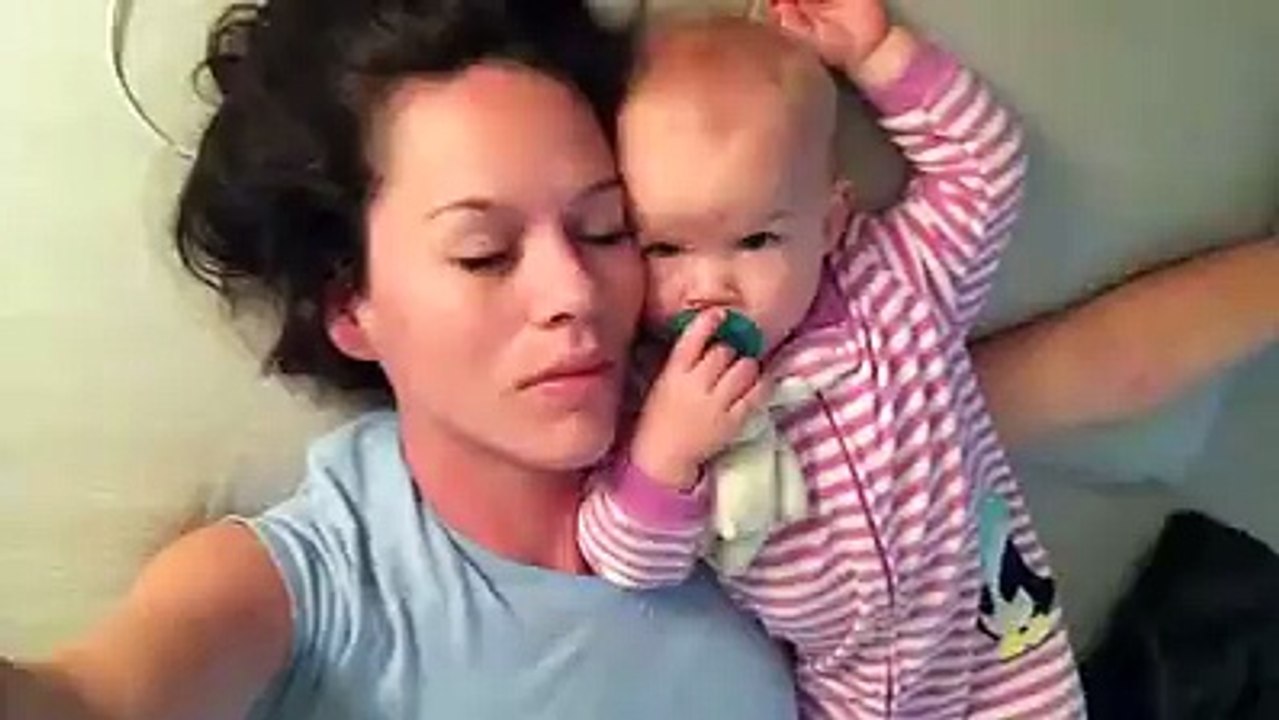 baby with mother