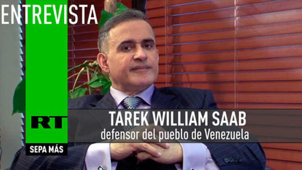 Entrevista con Tarek William Saab, defensor del pueblo de Venezuela