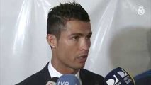 Declaraciones de Cristiano Ronaldo tras el partido Malmö - Real Madrid (0-2)
