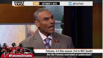 Download Video: ESPN First Take - Are the Falcons Overrated or Underrated?