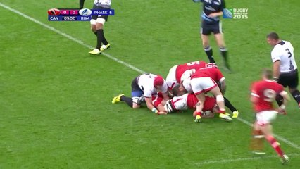 canada vs romania highlight and tries in world cup rugby 2015
