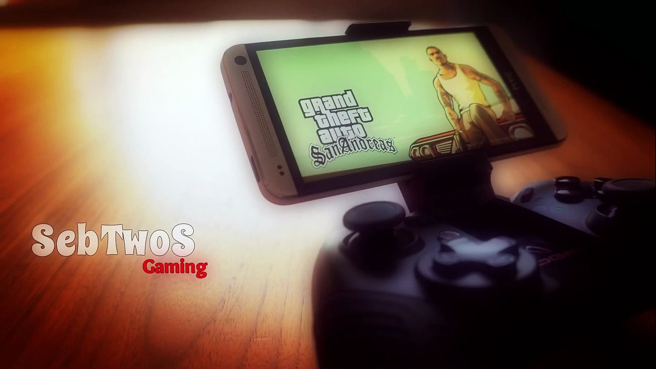 GTA San Andreas - HTC One ( m7 ) & Moga Pro