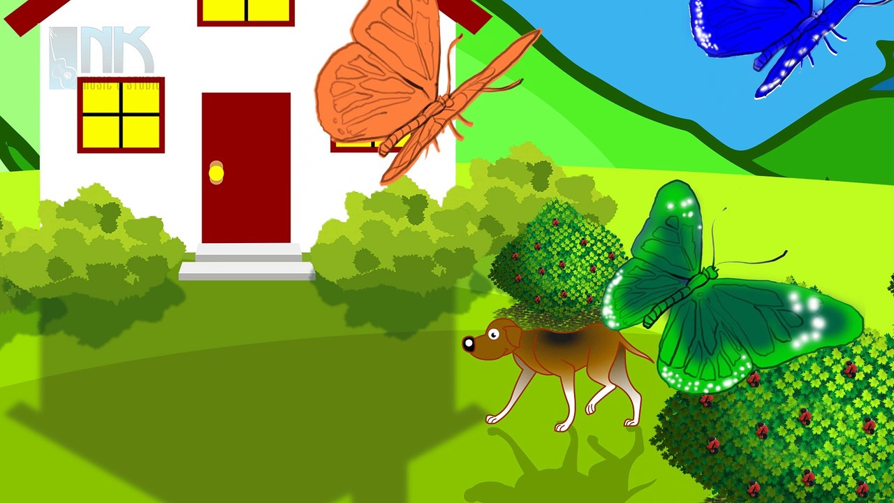 Here We Go Round The Mulberry Bush - Nursery Rhyme ♫ ♪ ♪