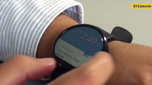Asi funciona el nuevo Smartwatch Android moto 360