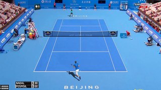Tennis Elbow 2015 -  Beijing 2015 Nadal vs Pospisil