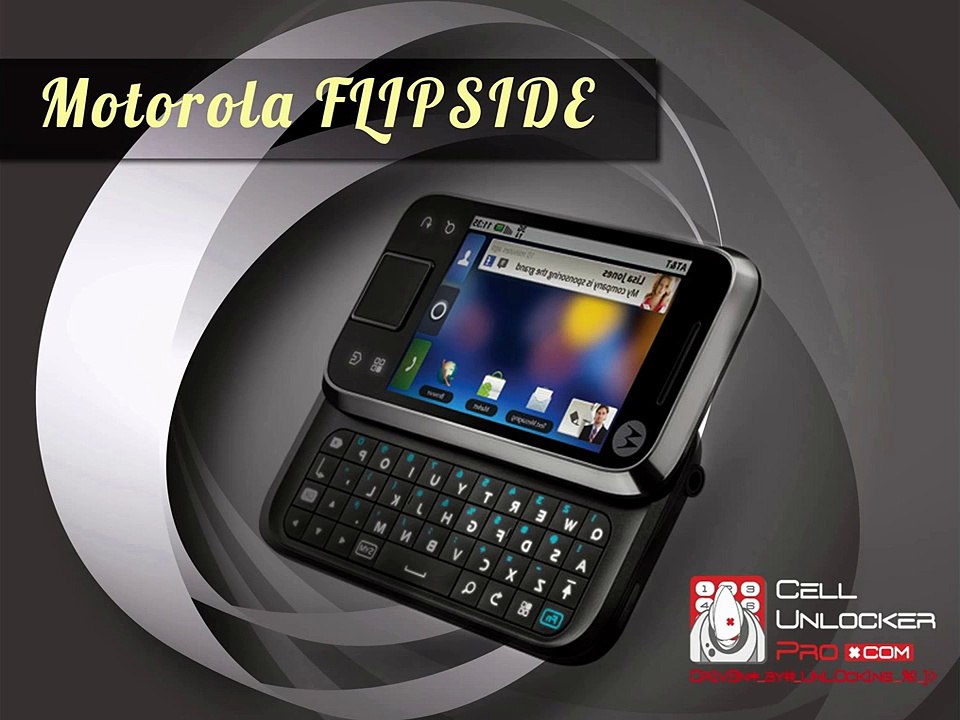 How to unlock Motorola FLIPSIDE / Tutorial by CellUnlockerPro