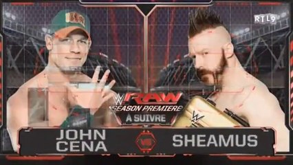 RTL9 RAW JOHN CENA VS SHEAMUS